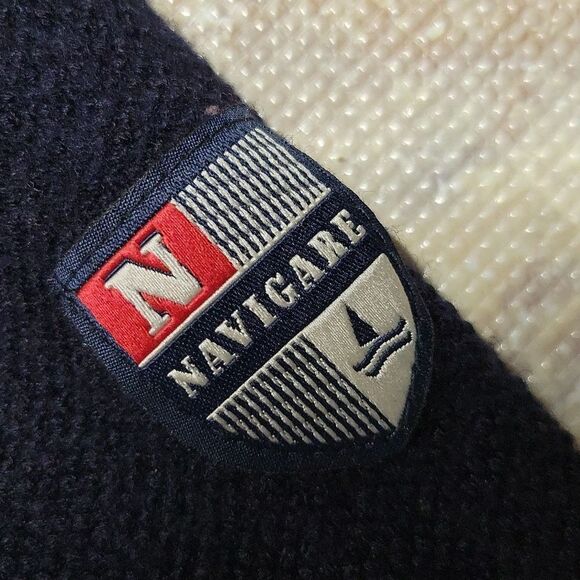 NAVIGARE YOUTH KNIT V NECK SWEATER SIZE XL - Picture 4 of 5